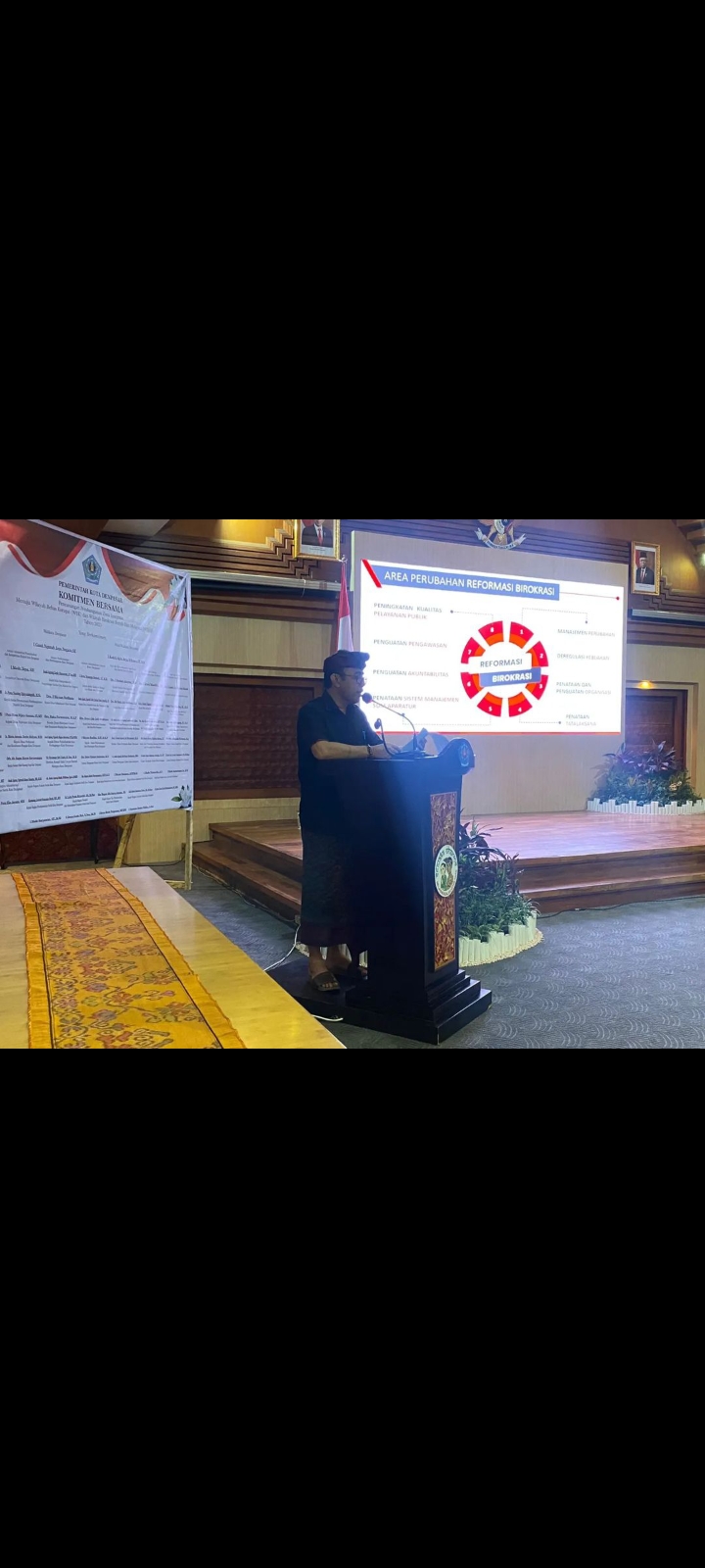 Pencanangan Zona Integritas (ZI) Kota Denpasar Tahun 2023