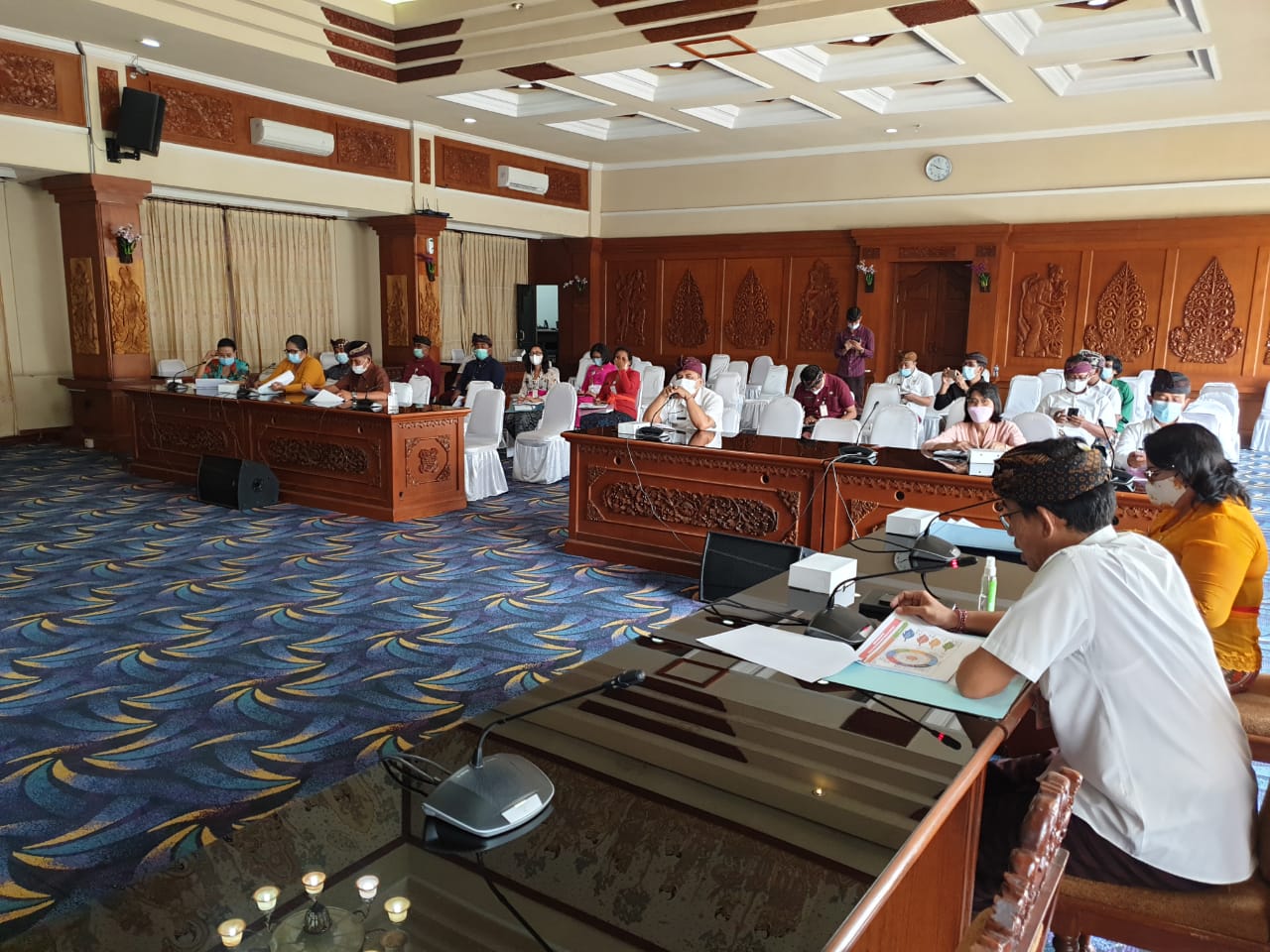 Rapat Koordinasi Pembahasan Rencana Aksi RB dan mekanisme Pengisian Lembar Kerja Evaluasi PMPRB tahun 2021
