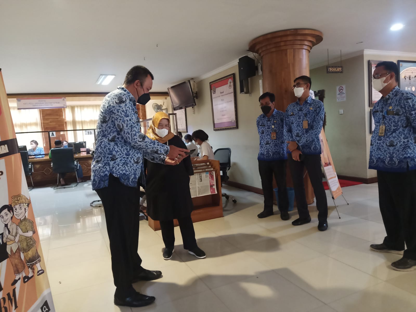 Bagian Organisasi menerima kunjungan TIM dari Kementerian PAN&RB