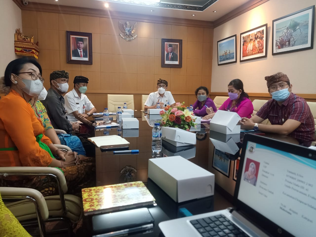 Pembahasan penilaian Tahap Akhir dan Penetapan Sang Sewakadarma Tahap IV dilingkungan Pemerintah Kota Denpasar